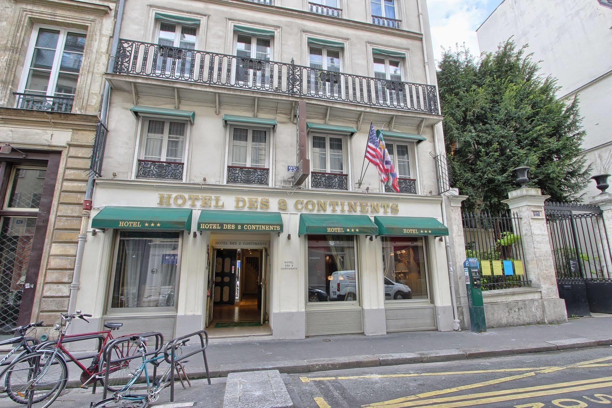 Hotel Des Deux Continents Paris Exterior photo